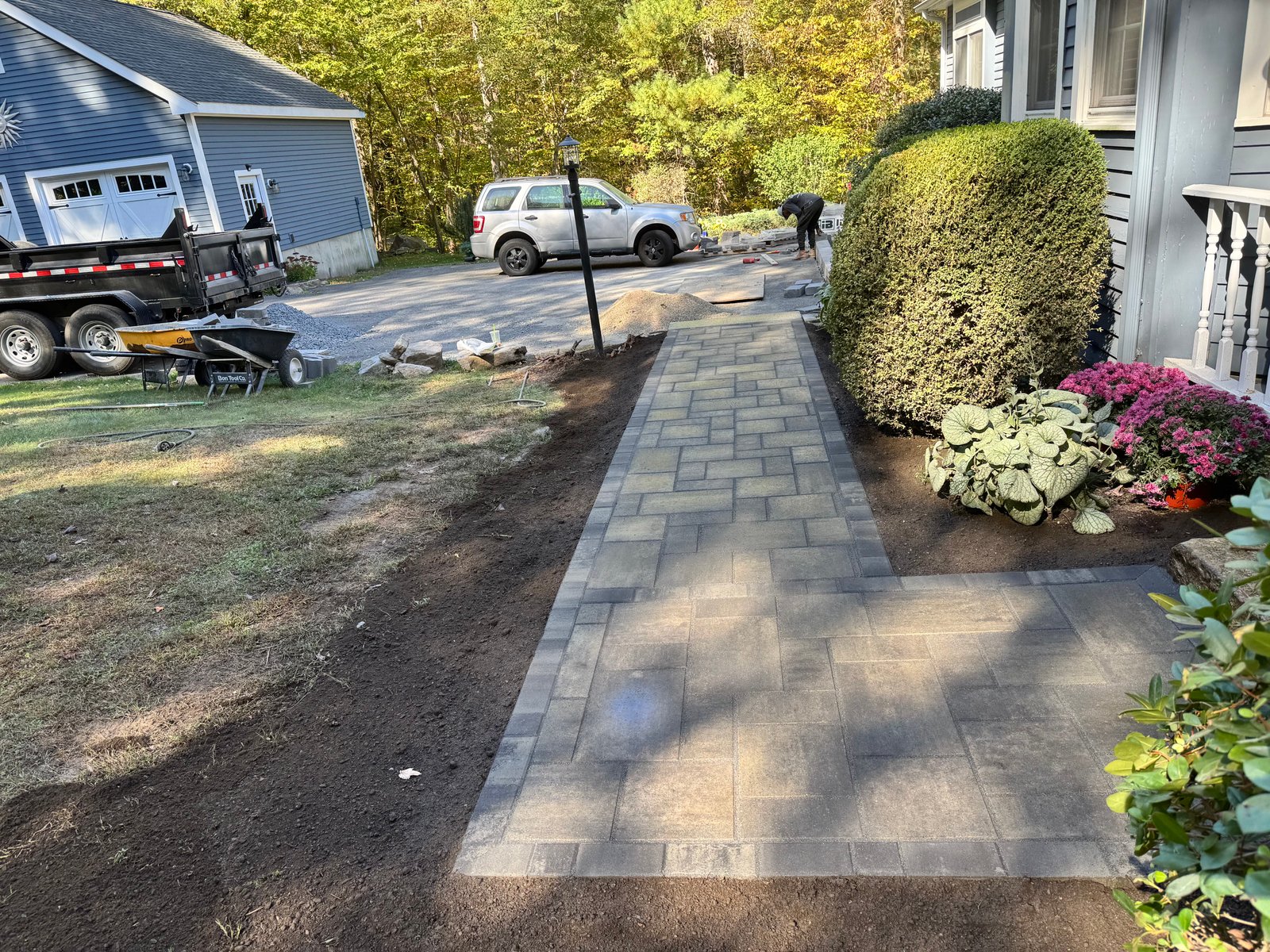 Walkway installation